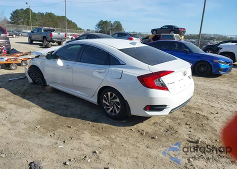 2018 Honda Civic Ex из США, поврежденный, VIN 19XFC2F80JE026259